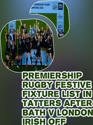 Premiership rugby fixtures